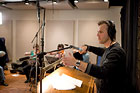 Recording session / Enregistrement, Desjardins - 2008